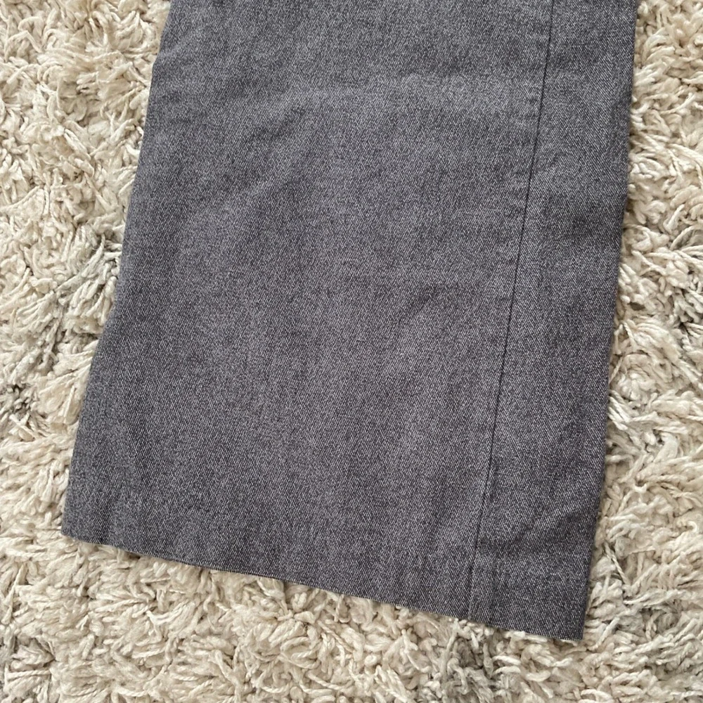 Dockers Gray‎ Wide Leg Dress Pants Womens Size 4M Stretch Work Trousers